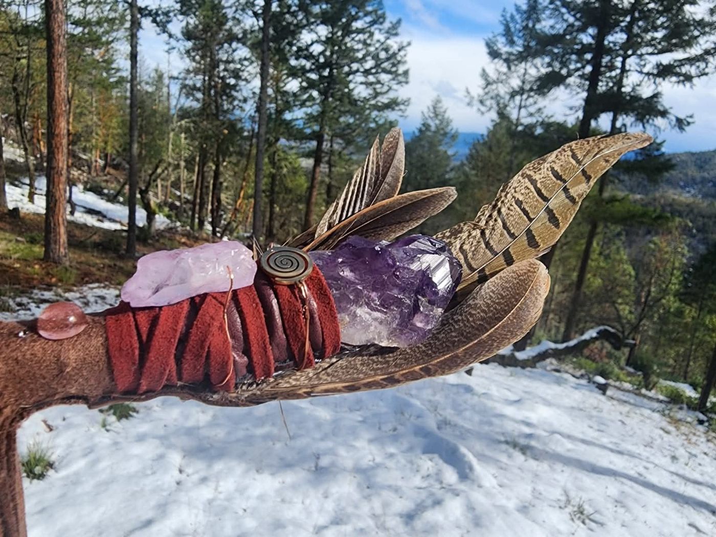 A handmade wand, tool of the Oracle